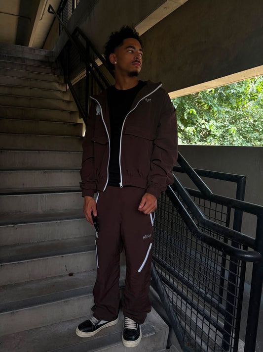 Brown MRC Track Sweat